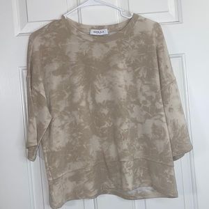 Gilly Small loose over size sleeve sweater